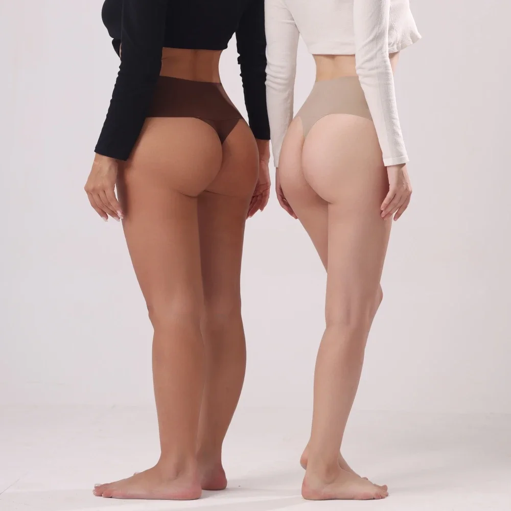 ملابس داخلية نسائية مكونة من 3 قطع لا تظهر ملابس داخلية مريحة ومثيرة