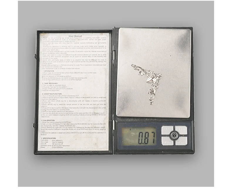 10pcs Hollow triangular gift box packaging decorative pieces ancient costume and opera-style corner and edge covering iron