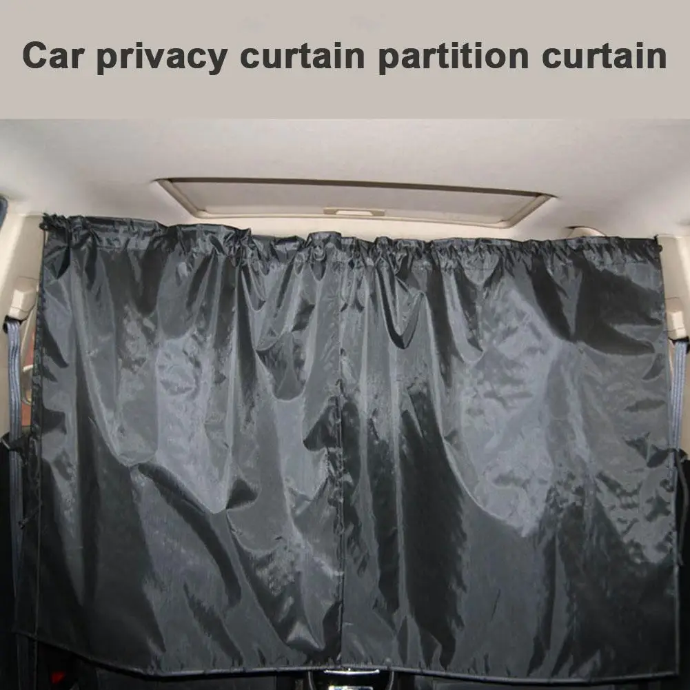 

Car Privacy Curtains Universal Car Divider Curtain Blackout Between Sun Window Auto Covers Seat Rear Curtains Car Side Shad Y2E0