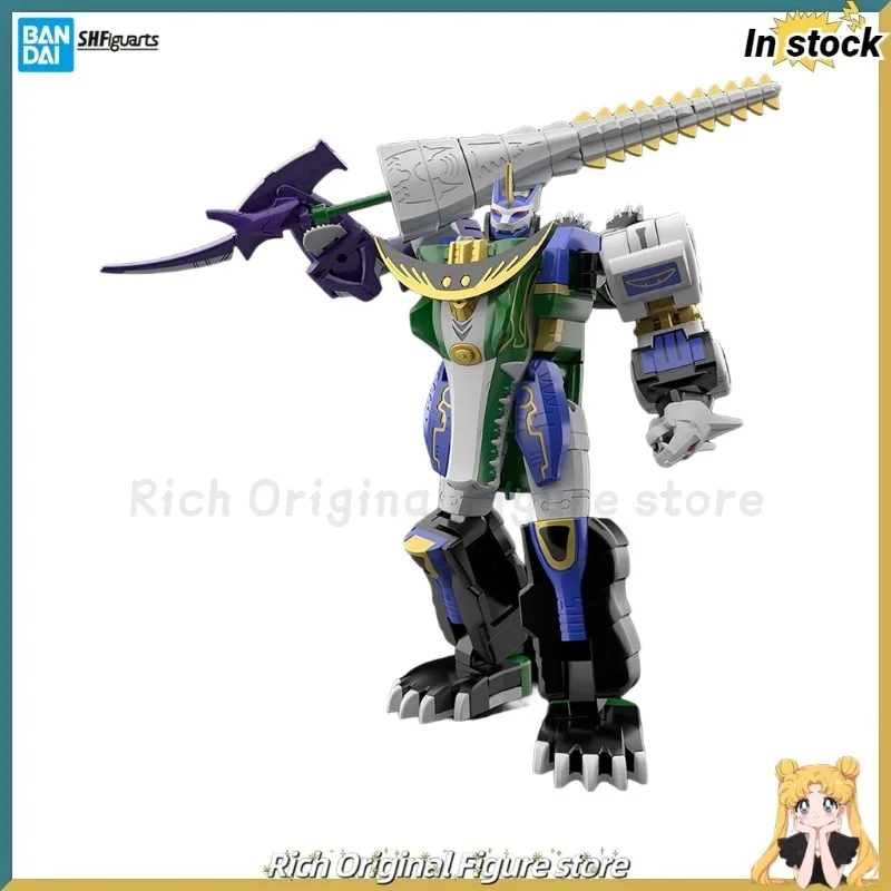 

【В наличии】Оригинальная модель аниме-фигурки BANDAI SMP Hyakujuu Sentai Gaoranger Beast Hunter