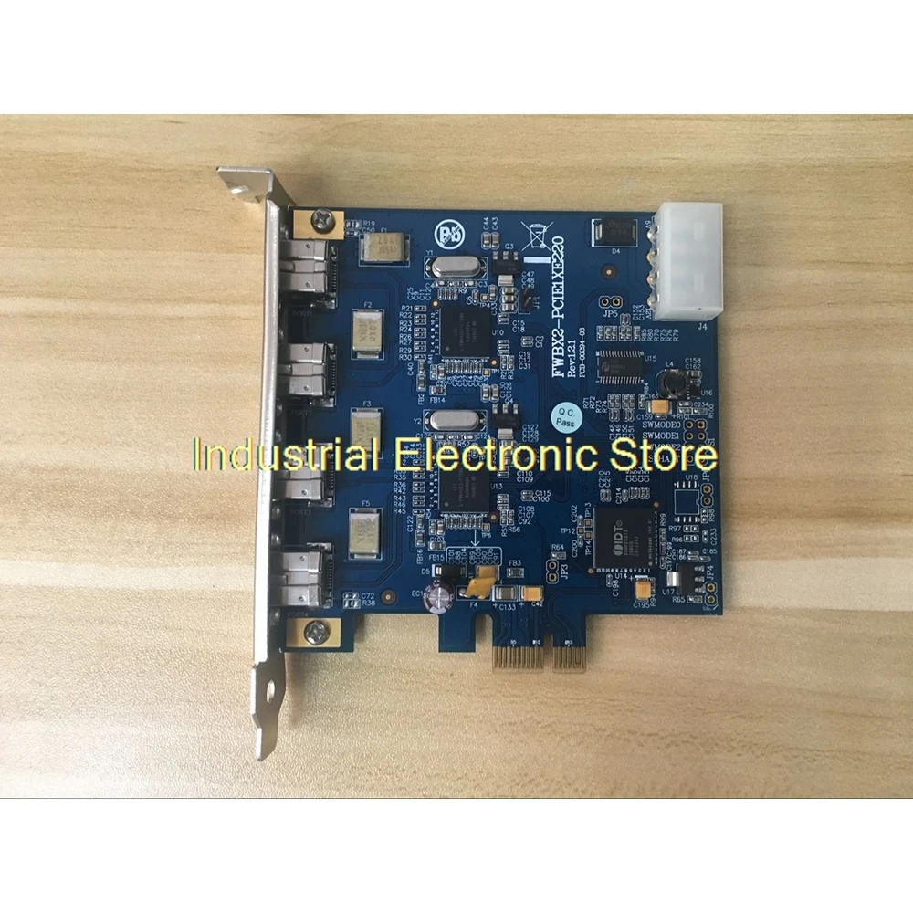 For IOI 1394B Acquisition Card IOI FW643 FWBX2-PCIE1XE220