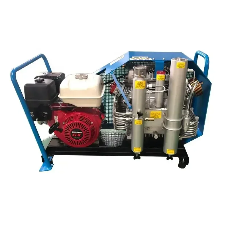 450 Psi High Pressure Air Compressor Firefighting Filling Machine Breathing Air Compressor For Diving