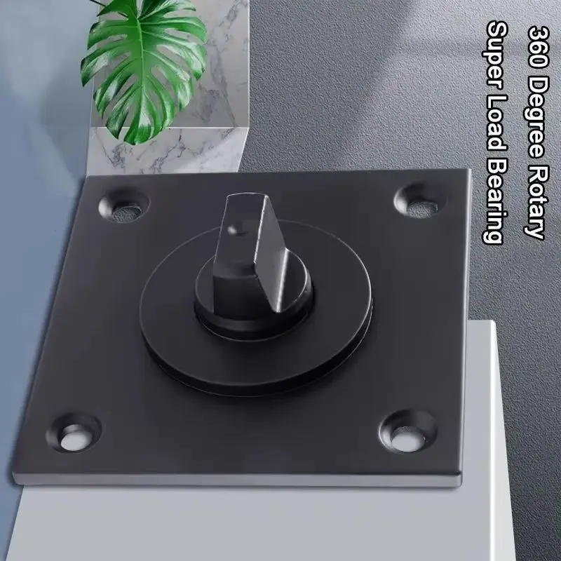 

Brand New 1Set Heavy Duty Door Pivot Hinges 360° Rotary Invisible Hidden Door Hinges Install Up and Down Loading 300KG/Set