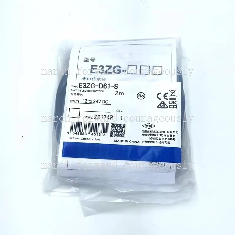 

Оригинальный фотоэлектрический датчик Omron квадратного типа E3ZG-D61-S D62 D82 D81 T61 T81 R61 81