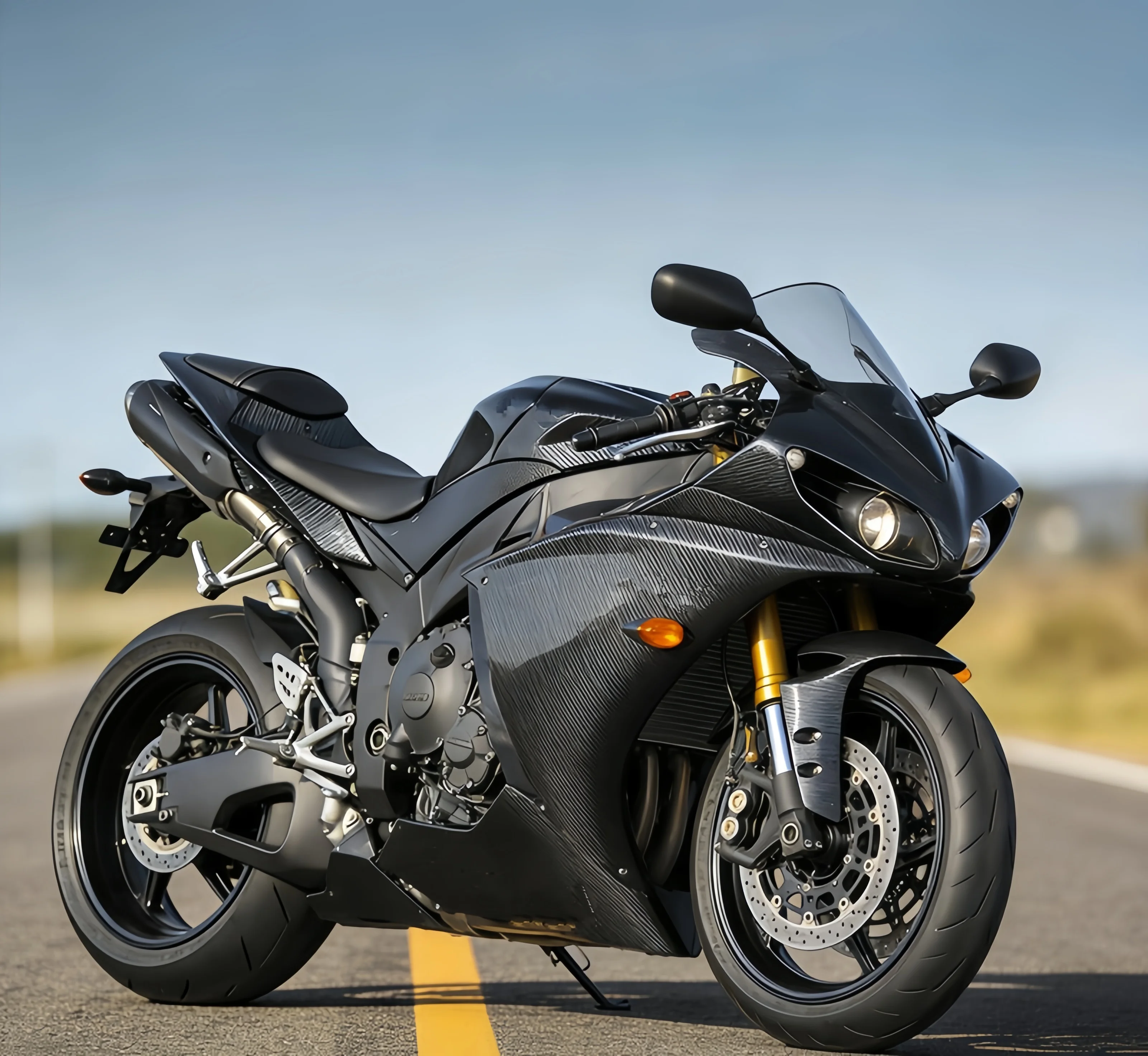 Suitable for Yamaha YZF1000 R1 2009 2010 2011 motorcycle carbon fiber fairing housing accessories, multi-color optional