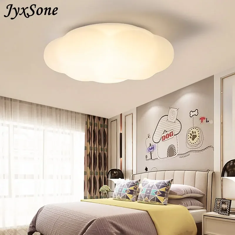 Cloud Ceiling Light White Led Chandelier for Dining Room Children Bedroom Living Room Learning Creative Decorative Lighting