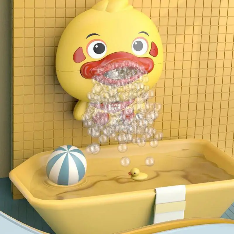 Machine à bulles de canard Regina pour bébé, jouet de bain électrique avec musique, machine à bulles automatique pour enfants, jouet de piscine amusant