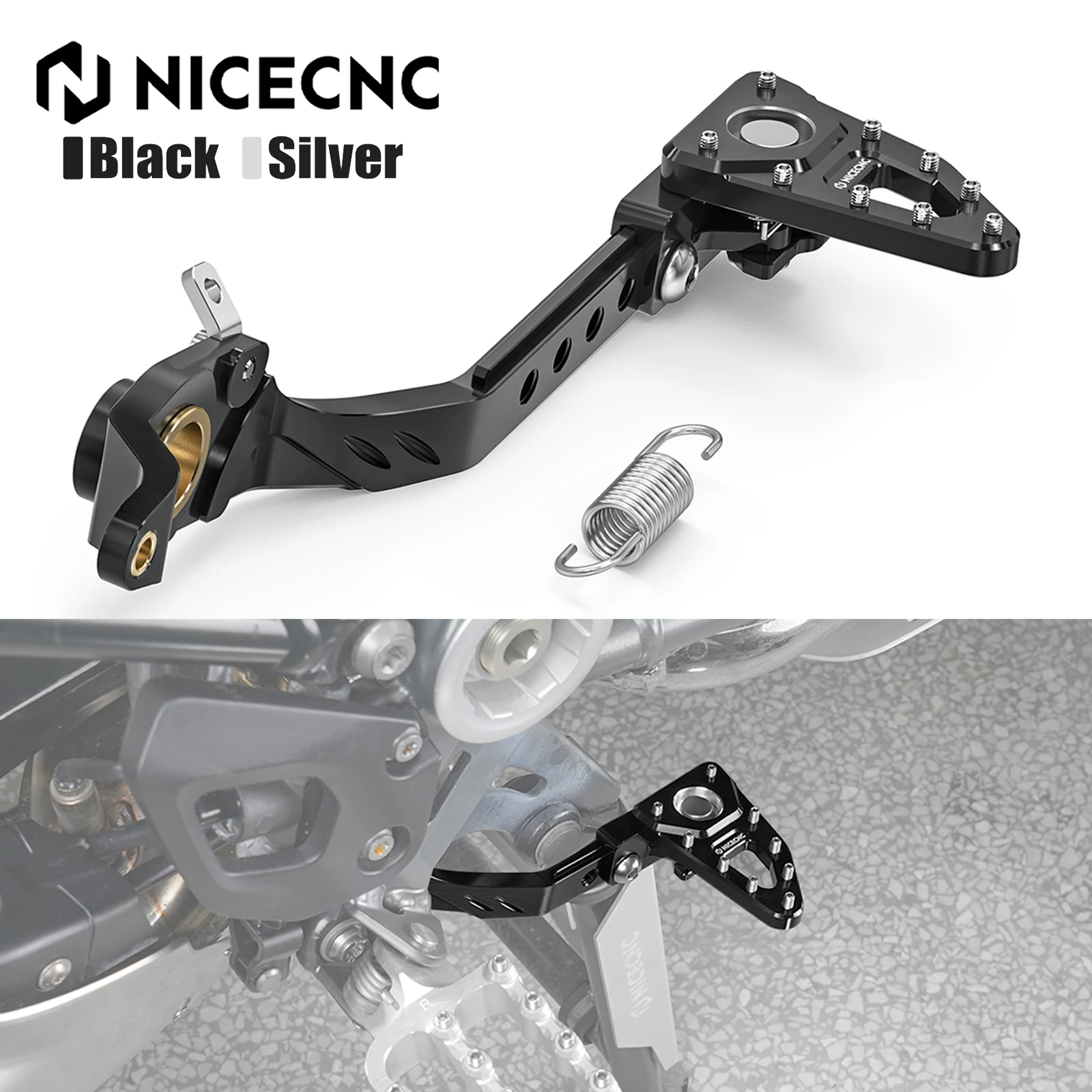 

For BMW R1250GS R1250 GS R 1250GS 2019 2020 2021 2022 2023 Adjustable Foot Brake Levers Pedal R1200GS R 1200GS 2013-2018