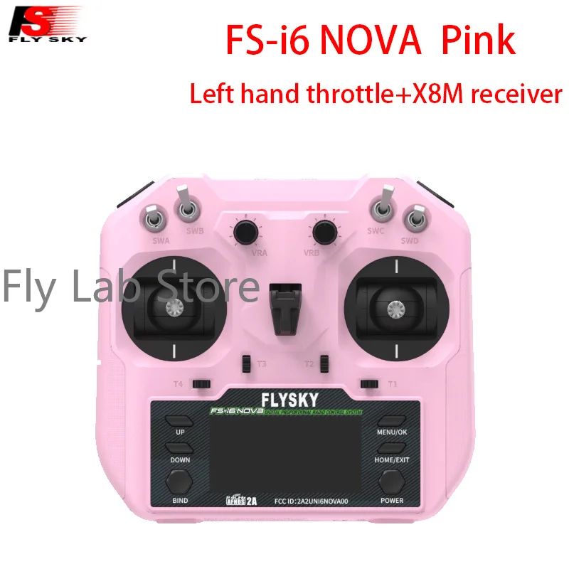 Flysky FS-i6 NOVA 10 Channel RC Radio Transmitter with X8M Receiver Open Source Remote Controller for FPV Racing Drone
