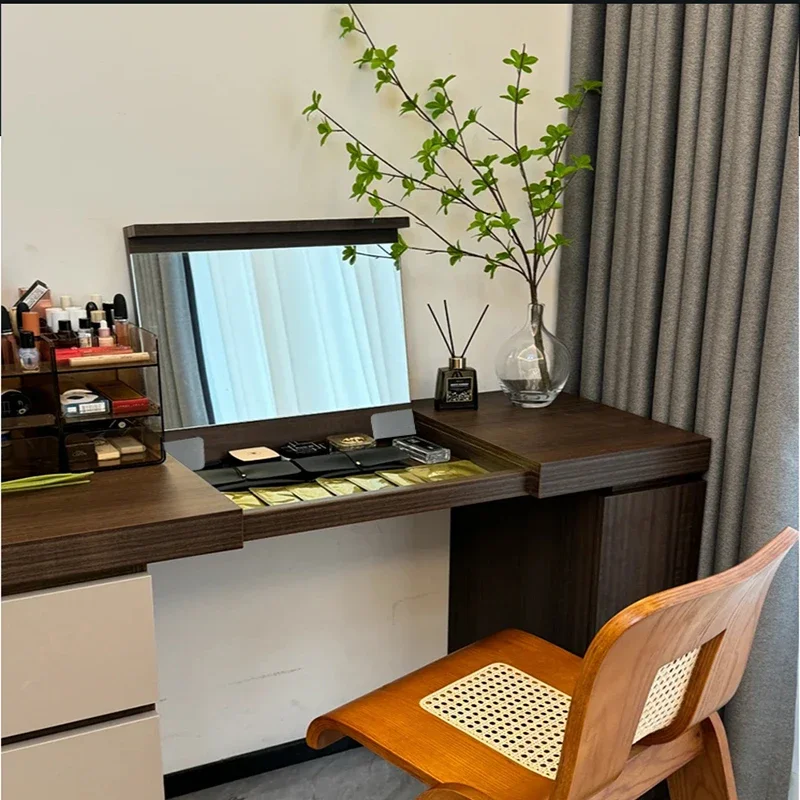 Flip The Mirror On The Dressing Table And Automatically Close The Mute Damping Buffer Adjustable Makeup Table Hinge