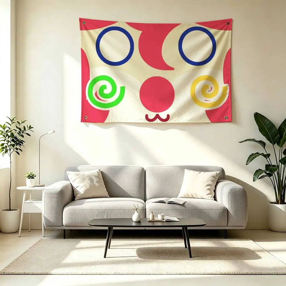 M-Moe A Reject Game Flags Wall Hanging Tapestry Outdoor Garage Room Decorative flag Background Blanket