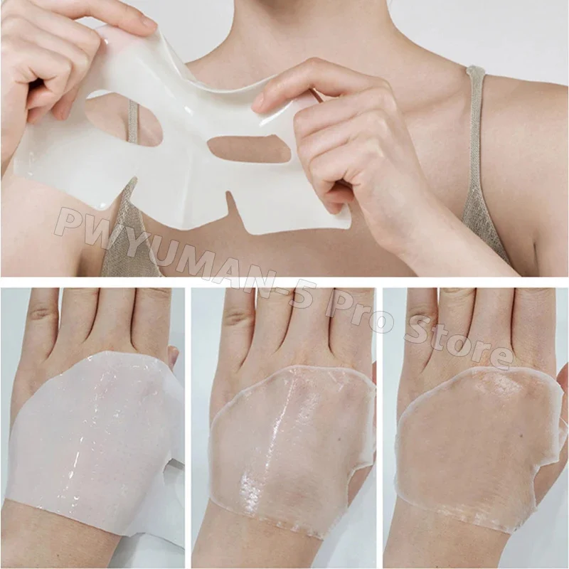 1/3/5/10PCS Bio Collagen Face Mask Shrink Pores Deep Hydrating Overnight Mask Moisturizing Refreshing Brightening Face Skin Care