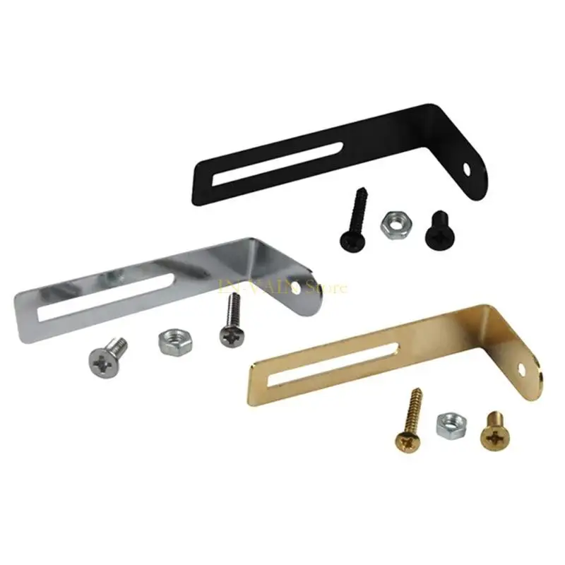 M5TC Guitar Pickguard Bracket For Guitar Metal 63x26.5mm Guitar Parts Accessories