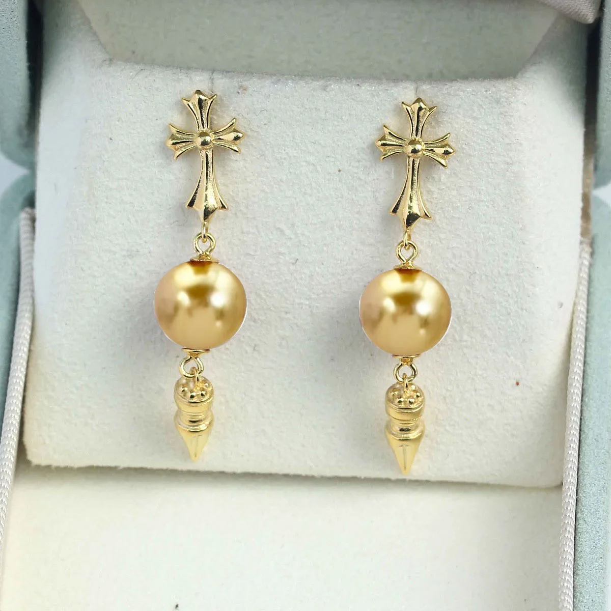 Japan akoya AAAA Natural Baroque round 9-10mm 10-11mm 11-12MM 12-13mm  pearl Baroque sterling silver earrings tassel