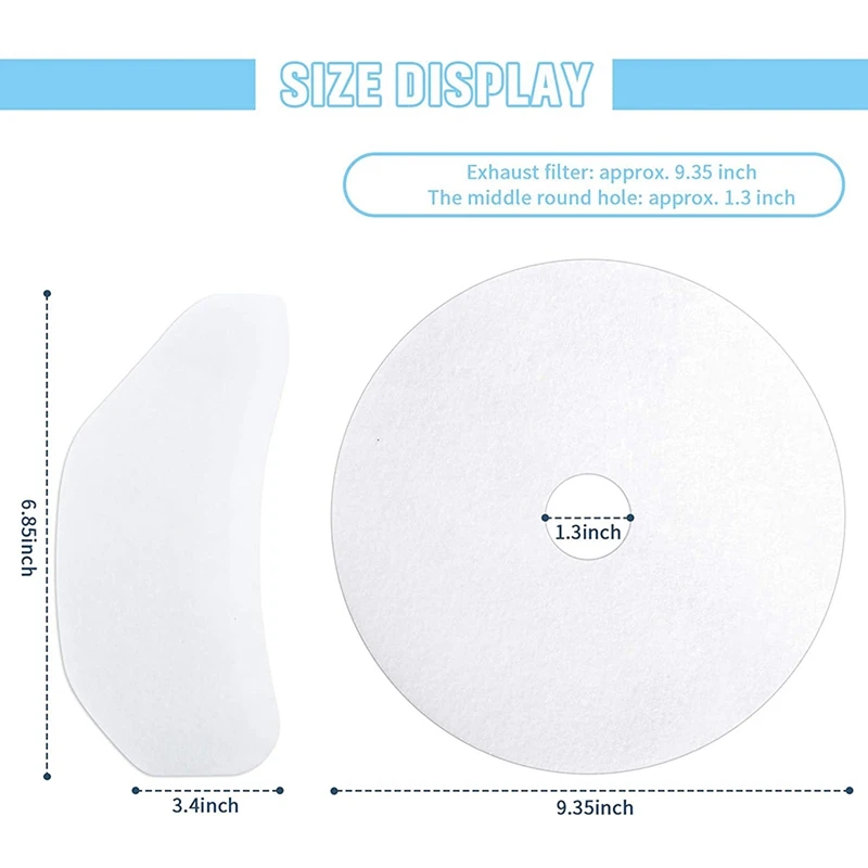 Promotion!Universal Cloth Dryer Exhaust Filters,Dryer Lint Filter Replacement, Compatible With For Magic Chef,Sonya
