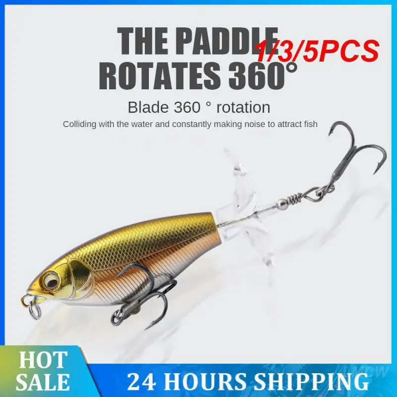 

1/3/5PCS Luya Bait Water Surface Tractor 6.5g/12g Fishing Lures Goods For Fishing Luya Fake Bait Hard Bait Plastic Bionic Bait