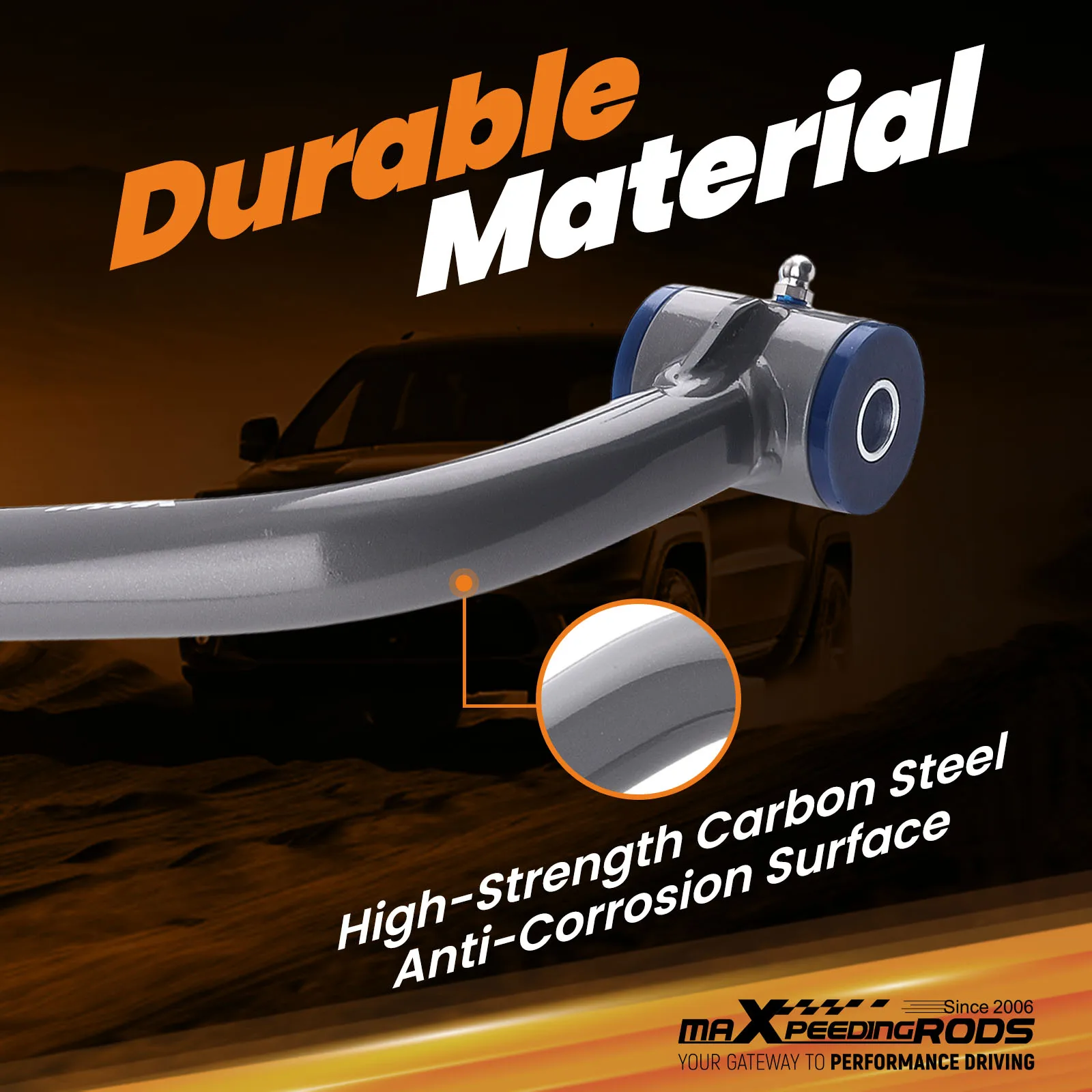 نظام تعليق أذرع التحكم العلوي 2-4 بوصة لسيارة Silverado 2500HD 3500HD 2011-2020