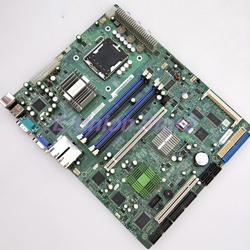 

775 Single-Way Server Motherboard 4-Port Network Card Support Xeon 3200 / 3000 Series PDSMI-LN4+