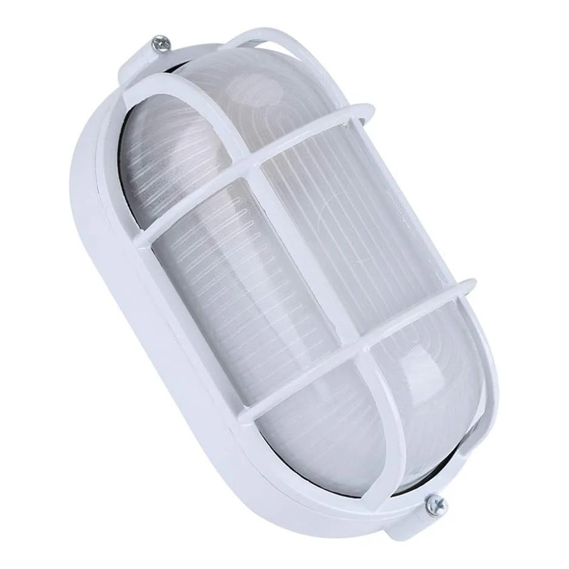 High Bright In Ground Outdoor Oval Round Proof Sauna Steam Room For Stair Patio Garden Floor(Excluding Light Bulbs)
