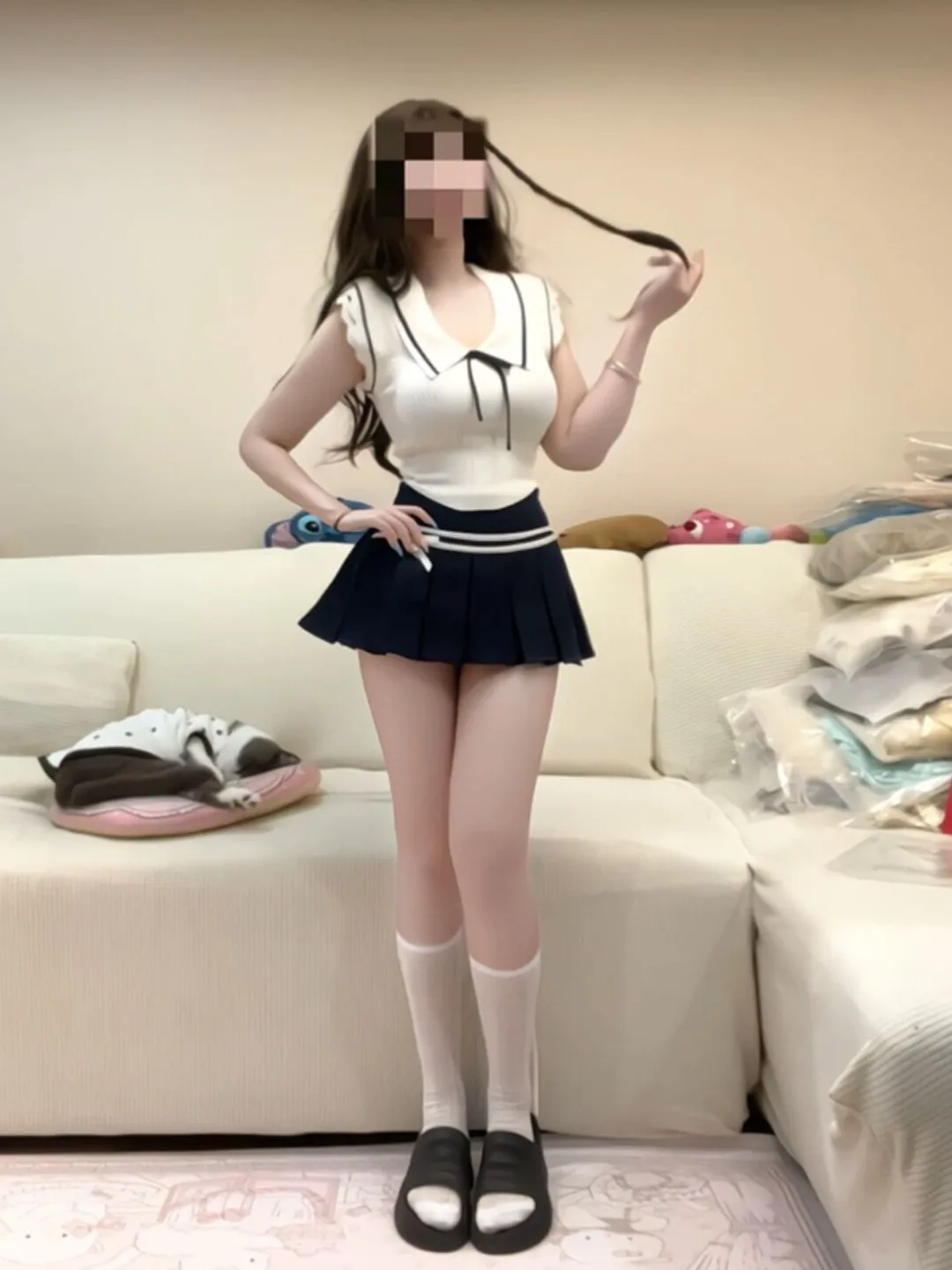 

Стильный вязаный комплект из топа и юбки: нежный стиль, комфорт, весенняя мода для молодых женщин, повседневная одежда