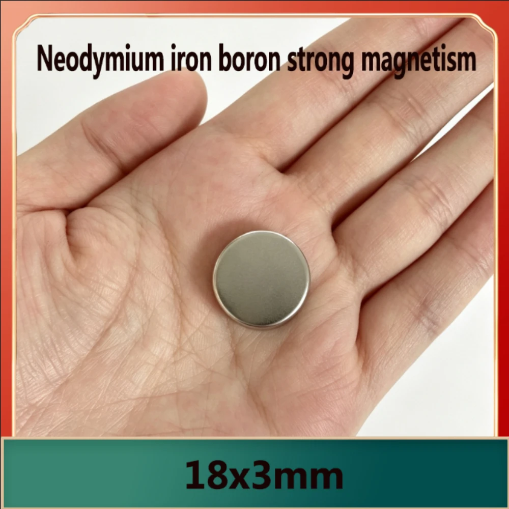 18x3 mm Neodymium Disc Magnet 18mmx3mm Permanent Magnetic 18x3mm Bulk Small Round Magnets Dia 18*3 mm N35