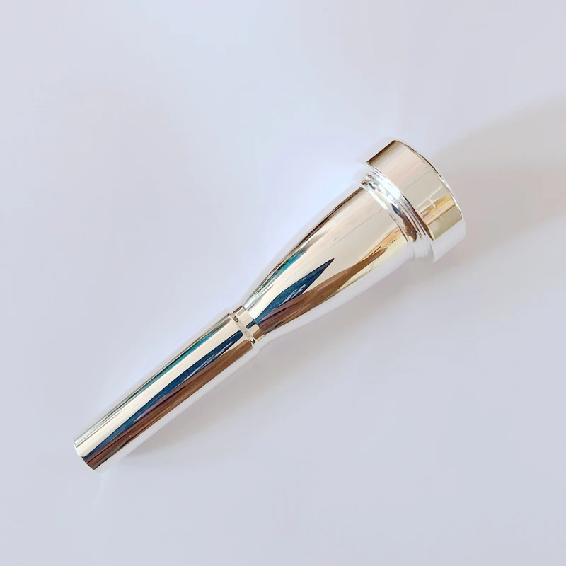 Brand new baha bullet head mouth silver-plated trumpet mouth mouthpiece brass material