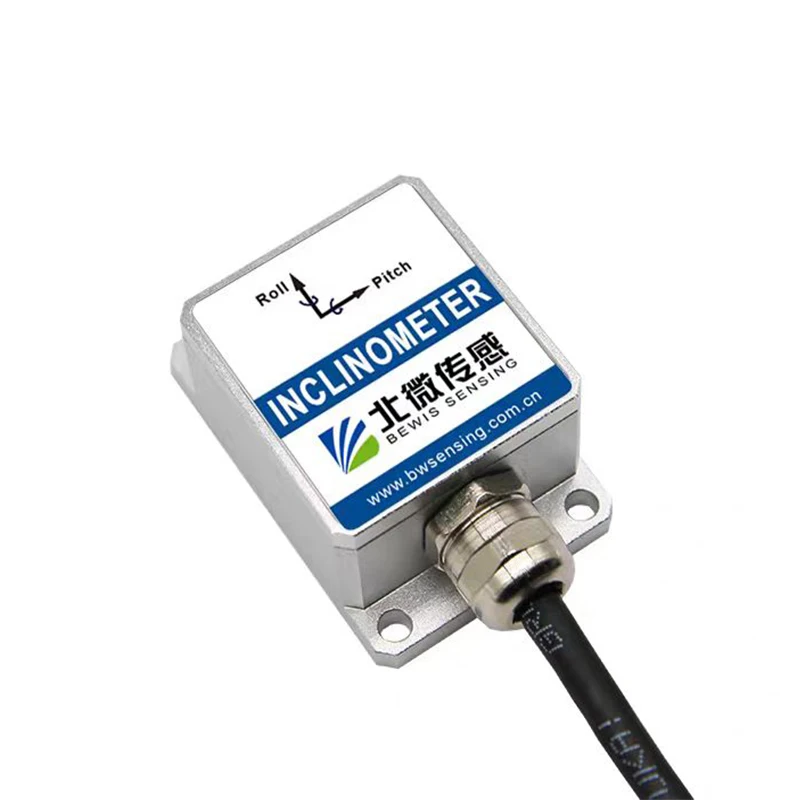 BW-VG50 Dynamic Double Dual Axis Inclinometer Tilt Angle Sensor Switch Accuracy 3/0.3 Resolution 0.01 RS232 RS485 TTL Pitch Roll