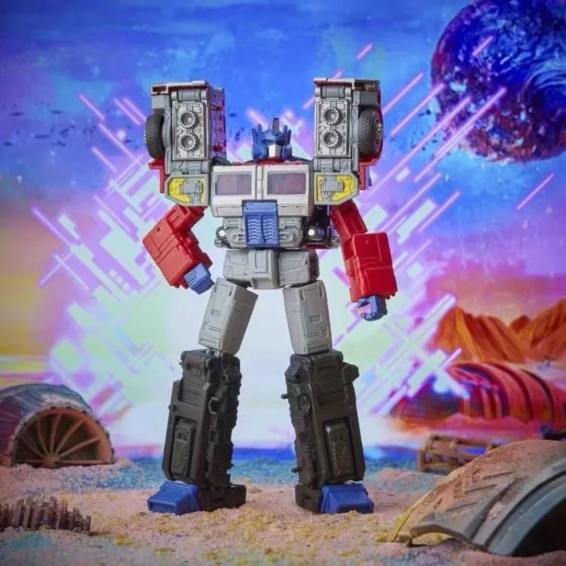 

In Stock Hasbro Transformers Classic Legacy Leader Class Laser Optimus Prime, Robot Action Figure, Collectible Gifts, Hobby