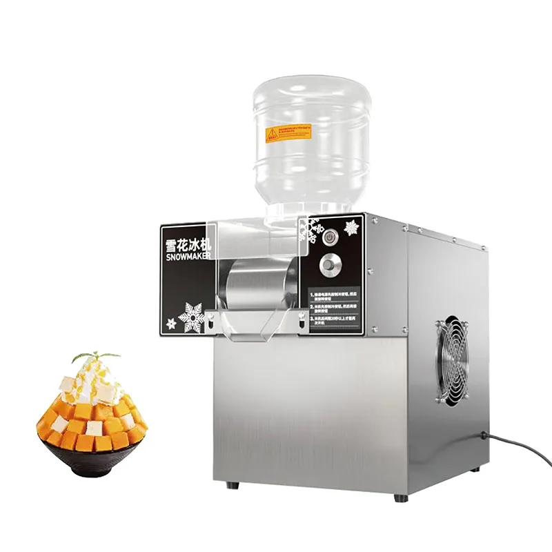 Korean Snowflake Ice Cream Making Machine Ice Crushers and Shavers Product