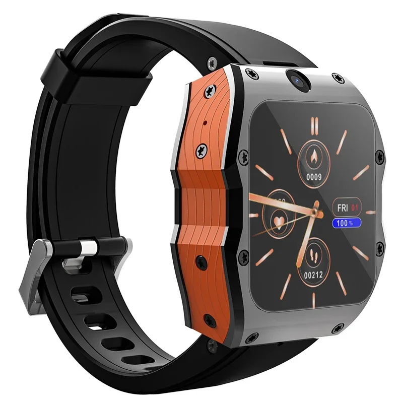 Rogbid Model X 4G Men2+16GB Android Smartwatch IP68 Waterproof 1050mAh dual Camera GPS  2.1inch  HD screen Digital Watches