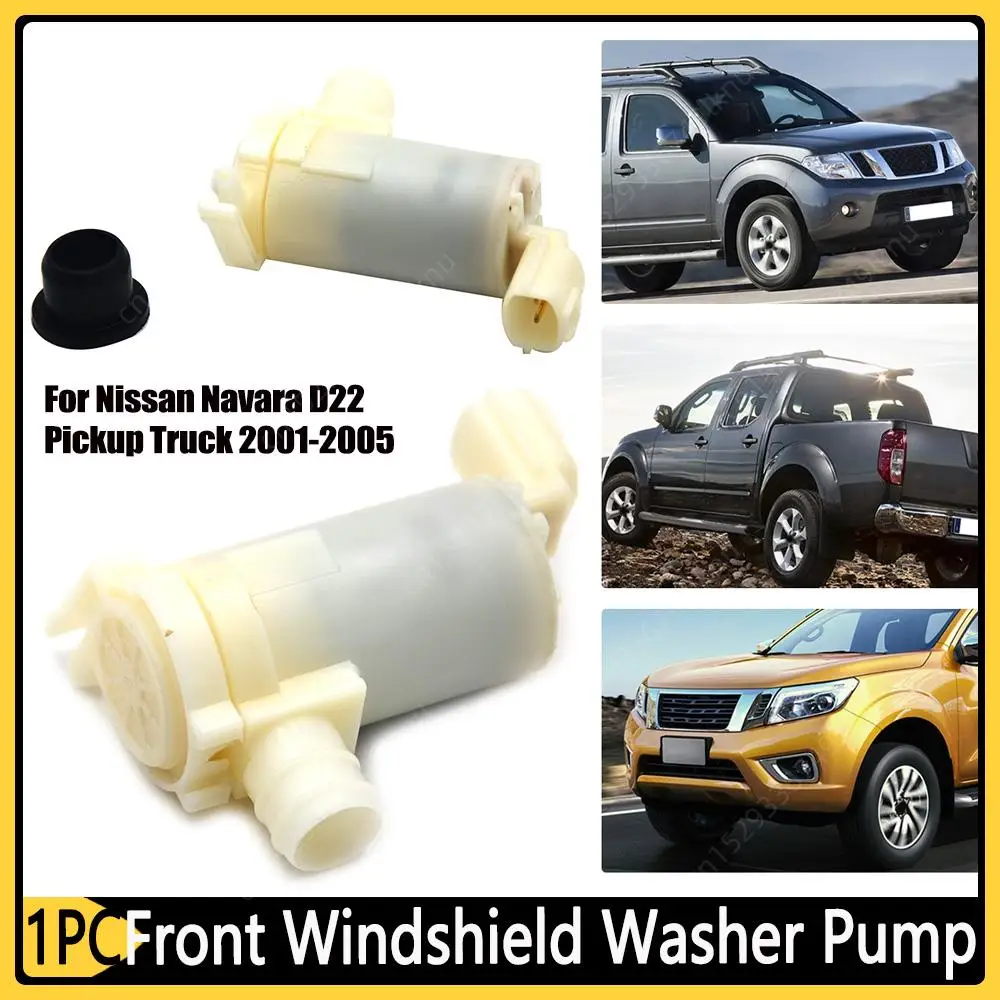 Car Front Windshield Windscreen Washer Pump for Nissan D22 Pickup Truck 2001-2005 Auto Windscreen Washer Pump Cleaning Tools