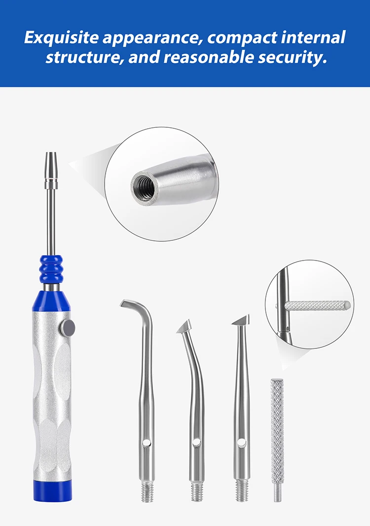 AZDENT Dental Crown Remover Kit, automatisch verstellbar, 4 Schichten, Kronzähne, Wiederherstellungswerkzeug, Zahnärzte, Zahnmedizin-Instrument – Detail 6