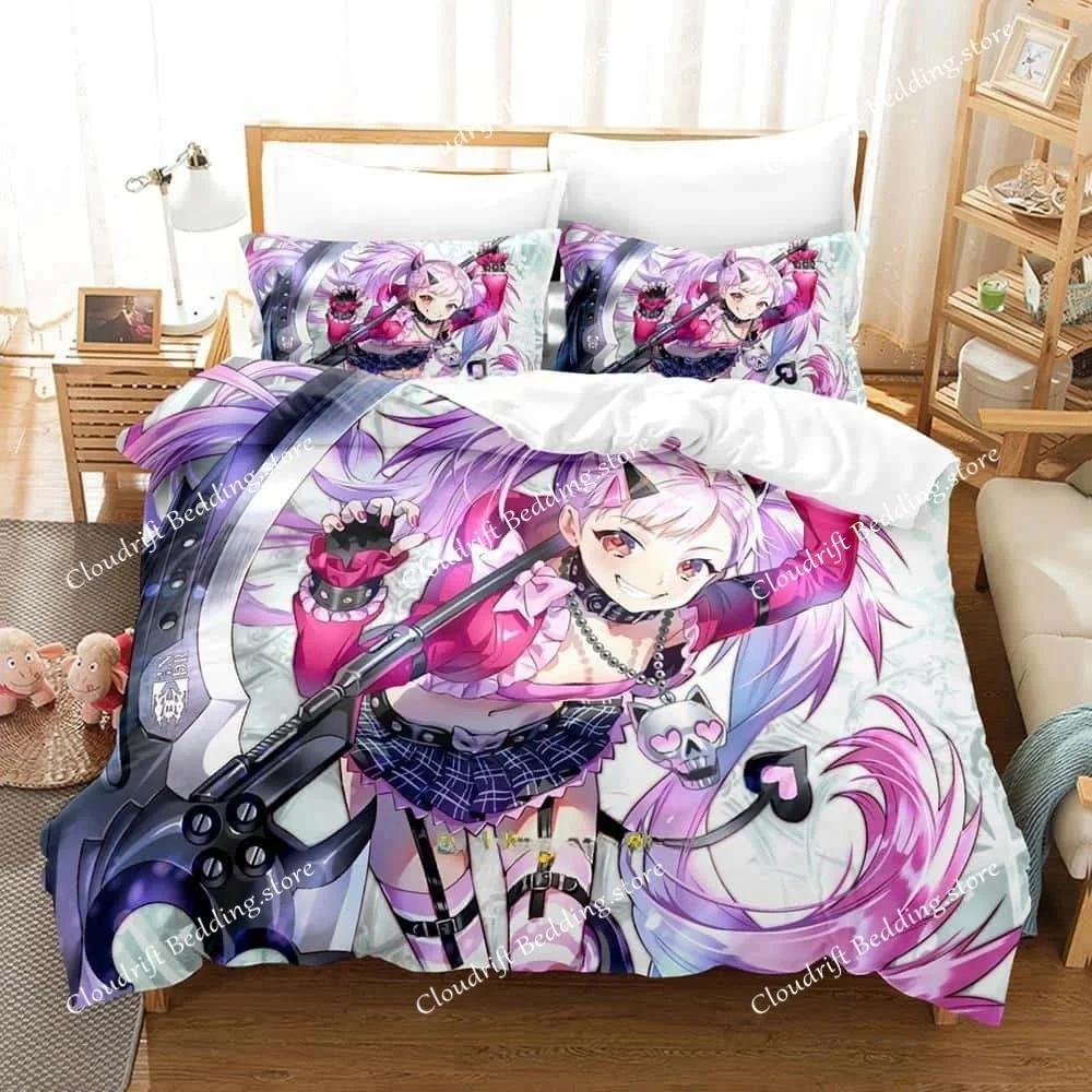 

New Game ZENONZARD Bedding Set Single Twin Full Queen King Size Bed Set Adult Kid Bedroom Duvet Cover Sets Anime Bed Sheet Set