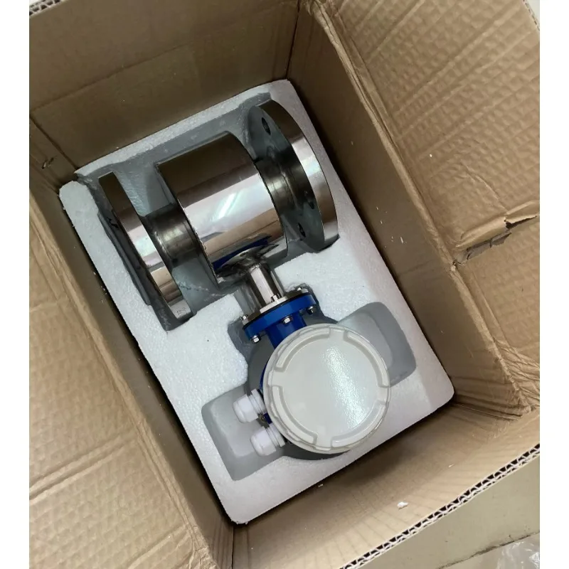 Smart Electromagnetic flow meter sewage Pipeline hydraulic diesel magnetic flowmeter liquid water stainless steel