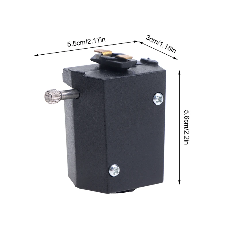 Lighting DIY Accessories Clothing Coffee Restaurant Spotlight Track Light Two Wire Rail Head Lamp Connector