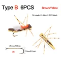 Type B Brown Yellow