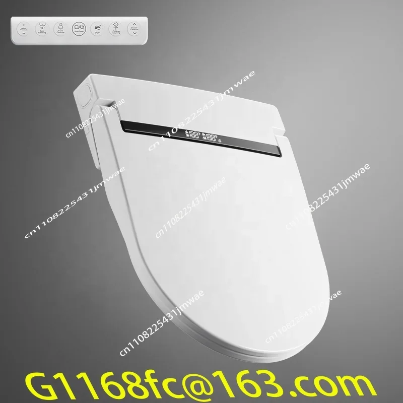 Automatic Spray Smart Heated Toilet Seat with Remote Ultra-thin Smart Toilet Seat Cover Part