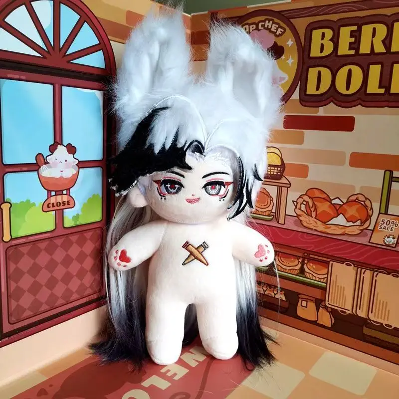 

Фаршированная игра 20 см, аниме Honkai: Star Rail Boothill, аниме-фигурка, плюшевая кукла со скелетом, высокотемпературный шелковый парик, игрушки, подарки