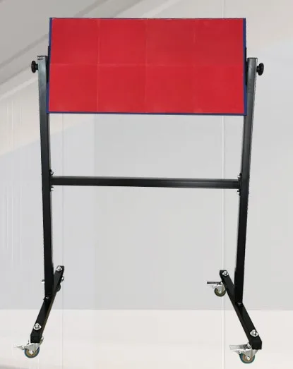 Professional Table Tennis Ball Rebound Board Training Custom 8 Piece Pingpong Red Rubber Pingpong Rebounder