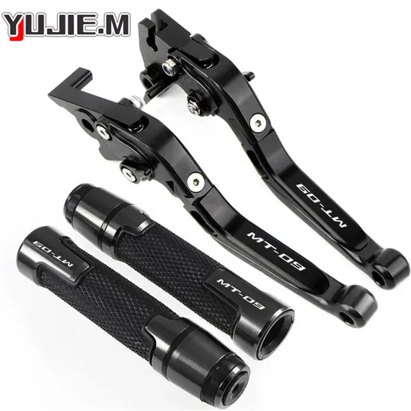 

For MT09 MT-09 2014-2016 2017 2018 2019 2020 2021 2022 Motorcycle MT 09 Brake Clutch Levers Handlebar knobs Handle Grips