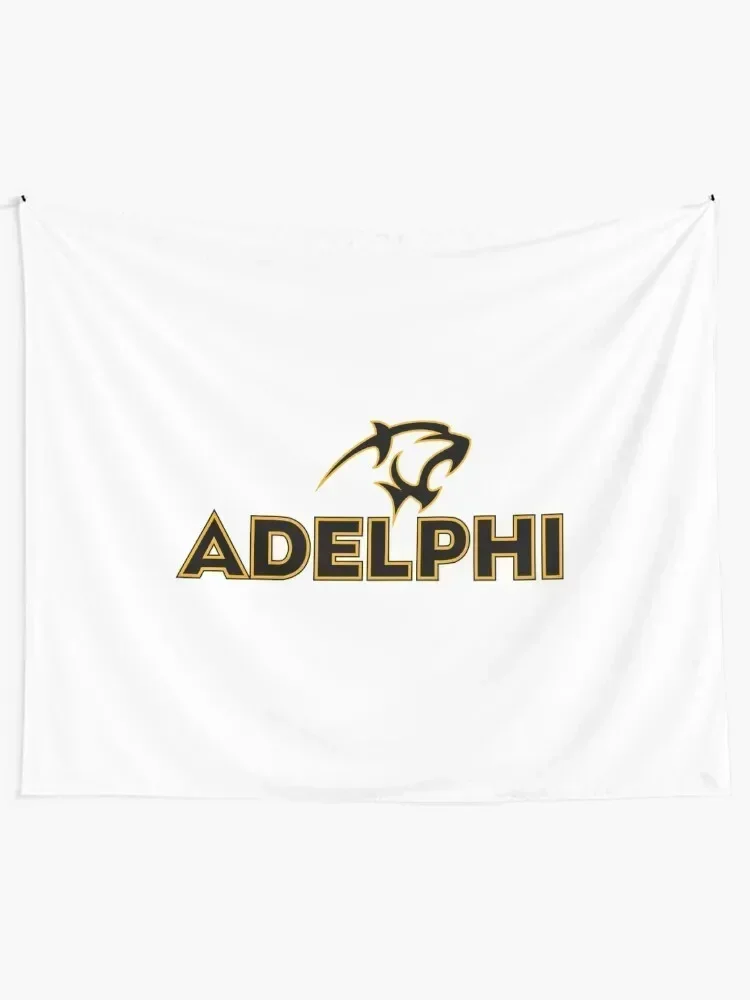 Adelphi Panthers, Adelphi University logo Tapestry Room Design Living Room Decoration Wall Hanging Wall Tapestry