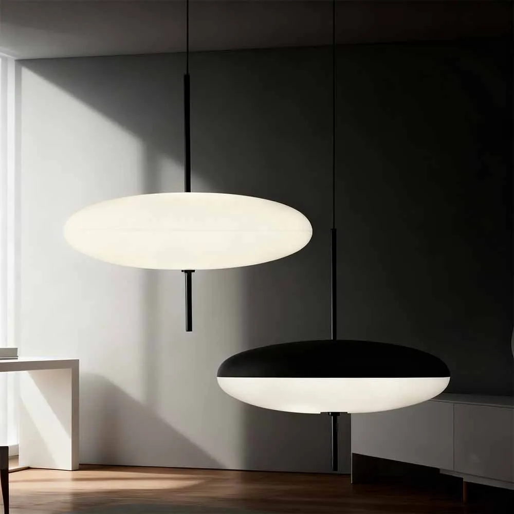 Nordic LED Pendant Light Minimalist Danish Design Vintage Bar Round Table Island Countertop Bedroom Study Dining Room Chandelier