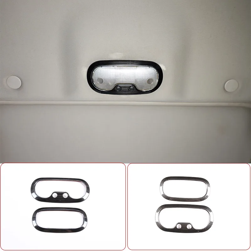 

Для Hummer H3 2005-2009 нержавеющая сталь черный/углеродное волокно передняя и задняя рамка для лампы для чтения декоративная наклейка автомобильные аксессуары