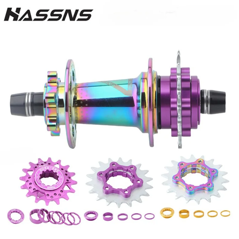 HASSNS kit single k7 Bicycle single speed cassette HG 13T-22T Bike