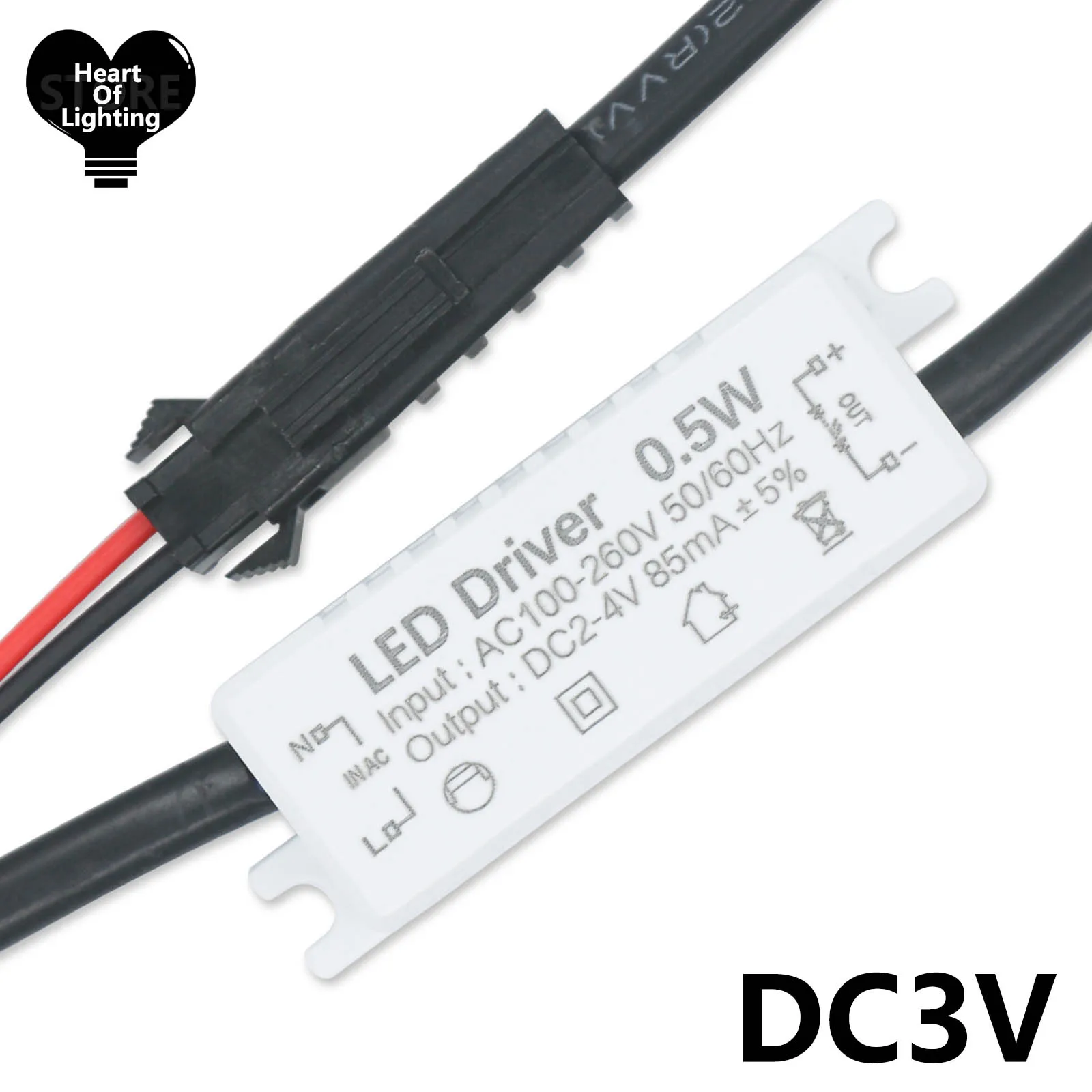 LED Electronic Transformer LED Controller Power Supply LED Driver 110V 220V To DC3V 85mA Low-Voltage For Lamp Bead LED Filament