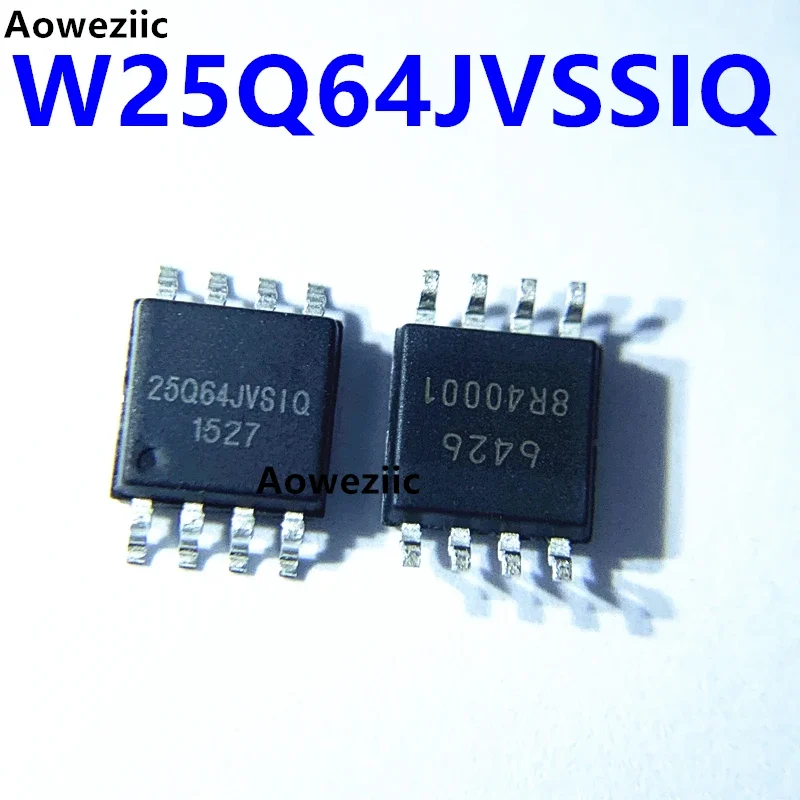 W25Q64JVSSIQ 25Q64JVSIQ 3V 64M bit memória flash serial com SPI de dois canais e quatro canais