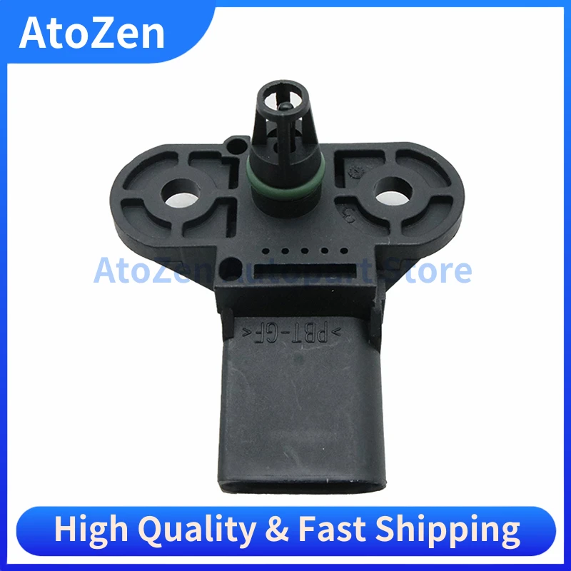 

Датчик давления в коллекторе MAP Boost 06B906051 0261230031 16846 для Audi VW Caddy Jetta MK4 5, гольф-сиденье Skoda, автомобильные аксессуары, новые