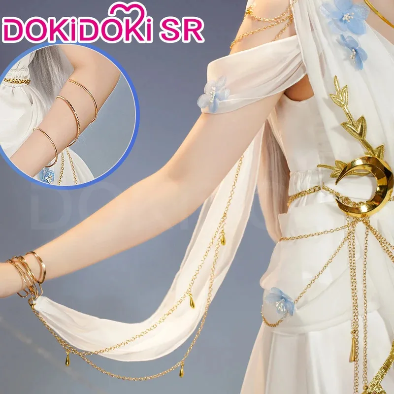 QQ28LQIN STOCK أزياء Doujin التأثيرية أنيمي: ما وراء نهاية الرحلة DokiDoki-SR فستان الساحرة النسائية Frieren Oracle W