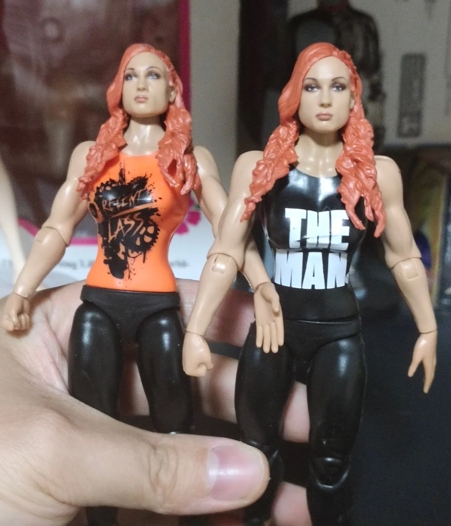 

6.5'' Becky Lynch WWE AEW Action Figure Wrestling Figure Display Collection Festival Gift