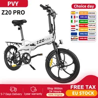 PVY Z20 PRO City Electric Bicycle Adult Electric Bike Peak 500W Motor 36V14AH Lithium Battery E-bike 20 Inch Tire Folding Ebike